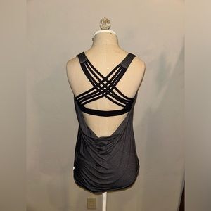Lululemon black & grey bra tank top *RARE*